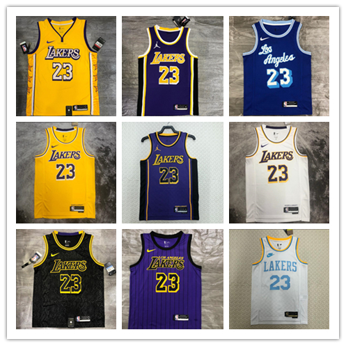 Los Angeles Lakers 11 Monk jersey classic edition basketball uniform  swingman kit limited edition white shirt