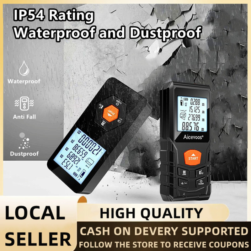 Yoqu Laser Distance Meter 50M 70M 100M Professional Distance Meter High ...