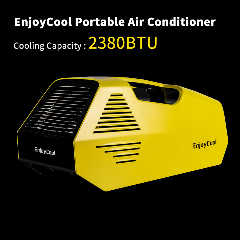 EnjoyCool Portable Air Conditioner,2380BTU Camping Air Conditioner ...