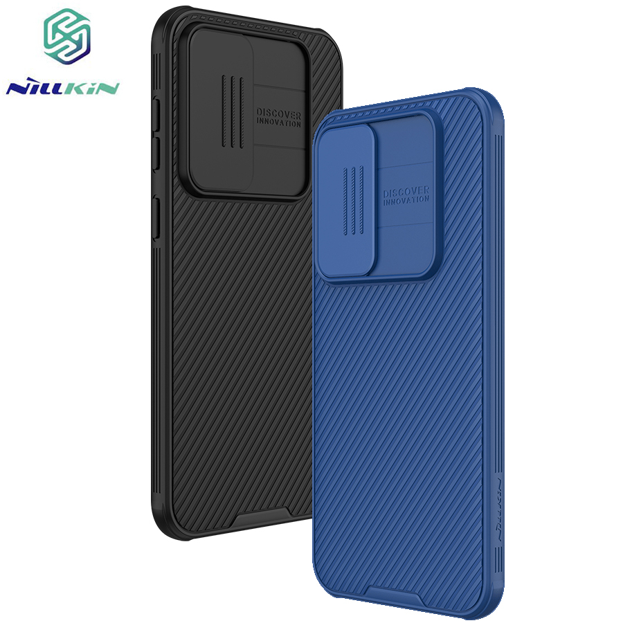 Nillkin For Samsung Galaxy S23 FE S21 FE S21 S22 S23 S24 Ultra Plus 5G  Casing Camshield Pro Case Slide Camera Lens Protection TPU PC Shockproof