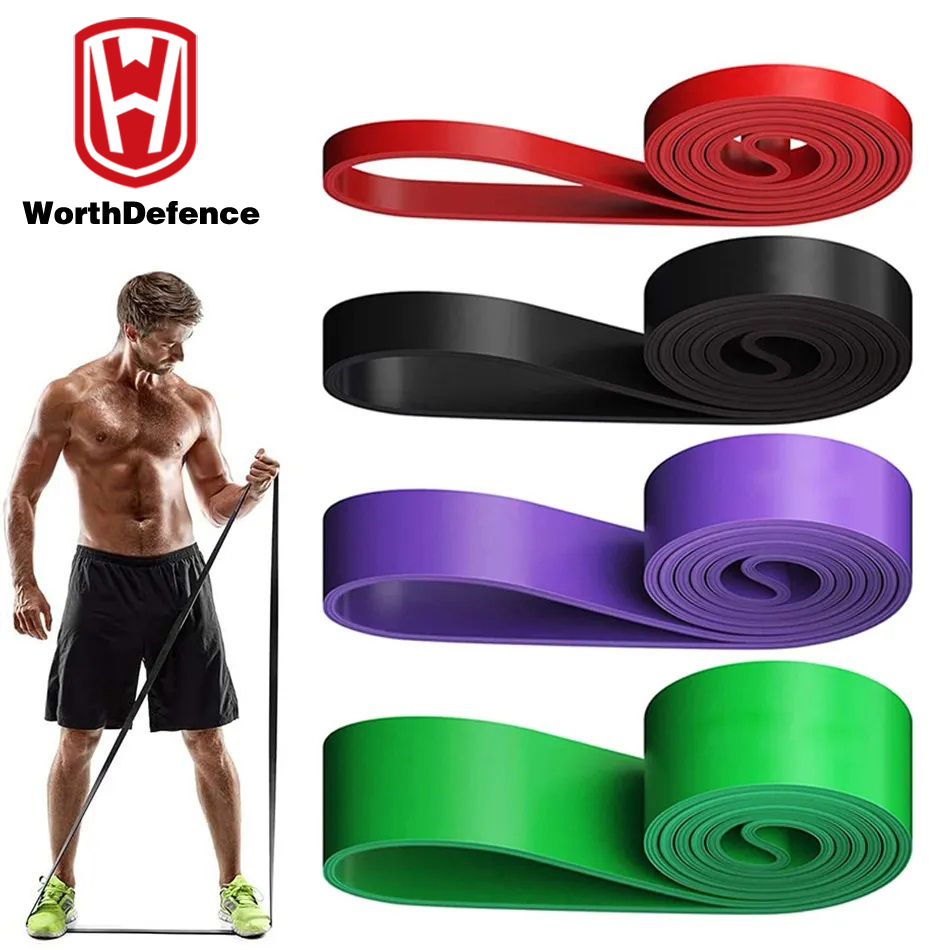 WorthWhile Elastic Resistance Bands Gym Home Fitness Expander Yoga Pull Up  Assist Bands Crossfit Exercise Workout Equipment