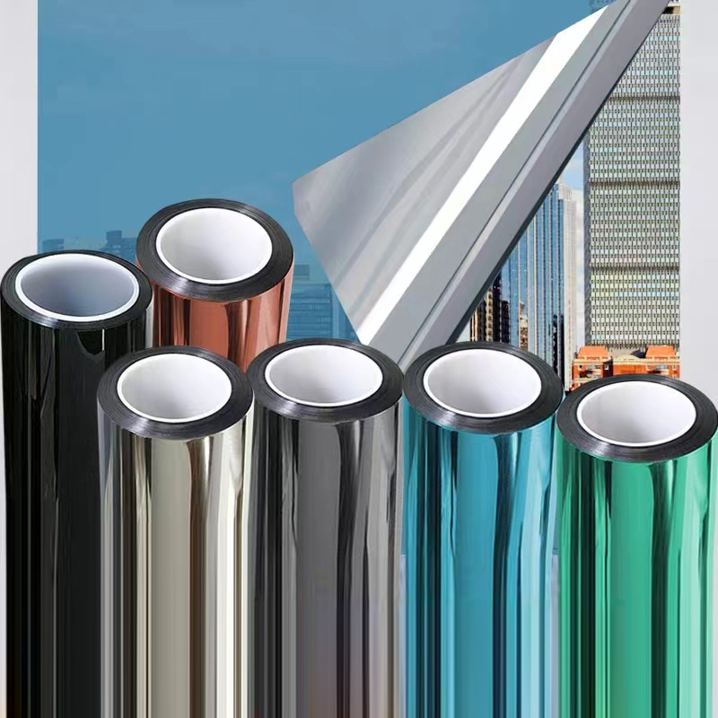 Window Film One Way Mirror Film Daytime Privacy StaticDecorative Heat ...