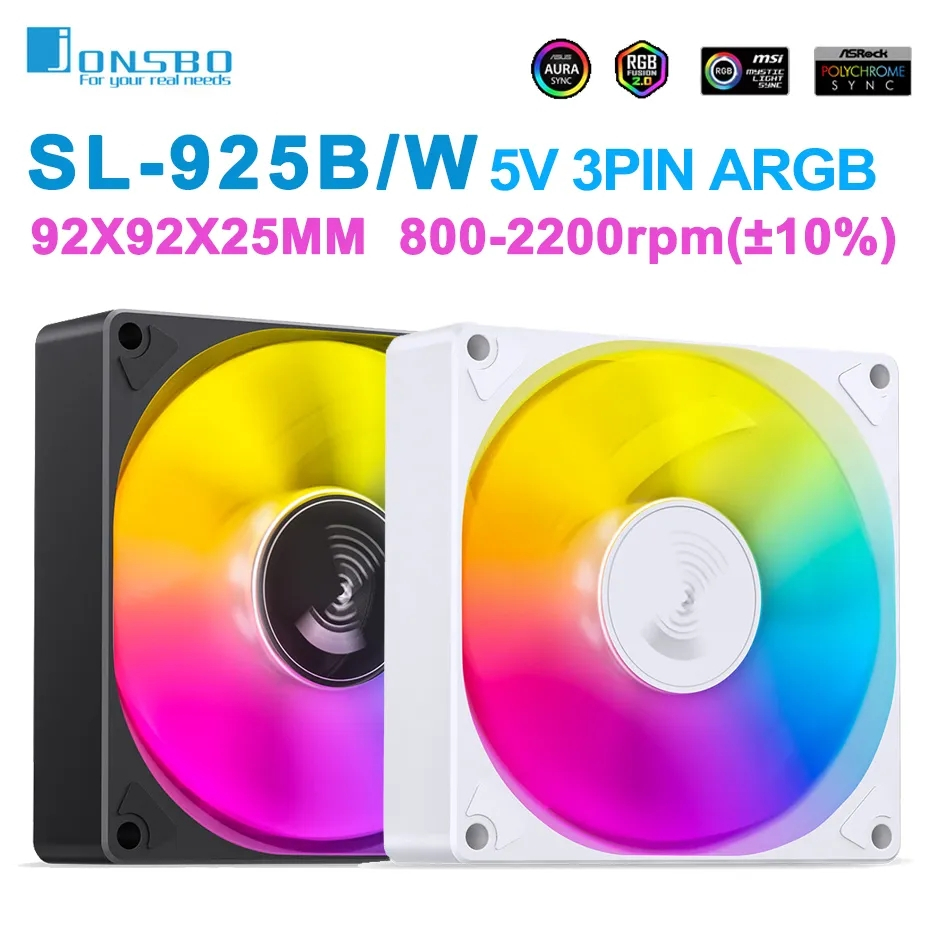 Jonsbo FR925 SL925 PC Computer Case Fan 9cm 4PIN PWM ARGB high air ...