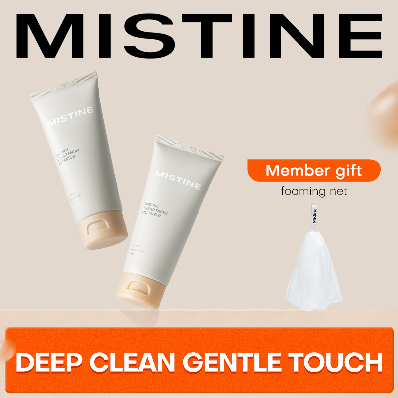 Mistine 2-in-1 Facial Cleanser Simplify Skincare Routine in One Step ...