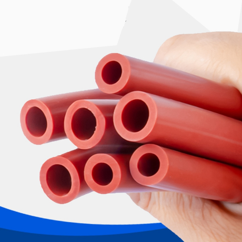 Inner Dia2~38mm Rust Red Silicone Tube Heat Resistant Automobile Fuel ...