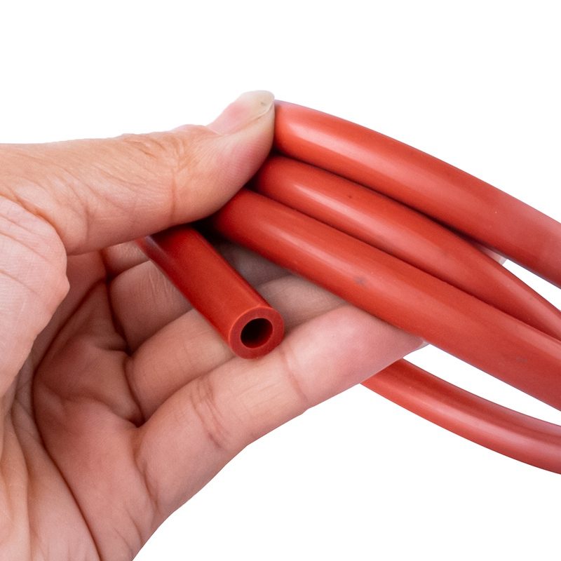 Inner Dia2~38mm Rust Red Silicone Tube Heat Resistant Automobile Fuel ...