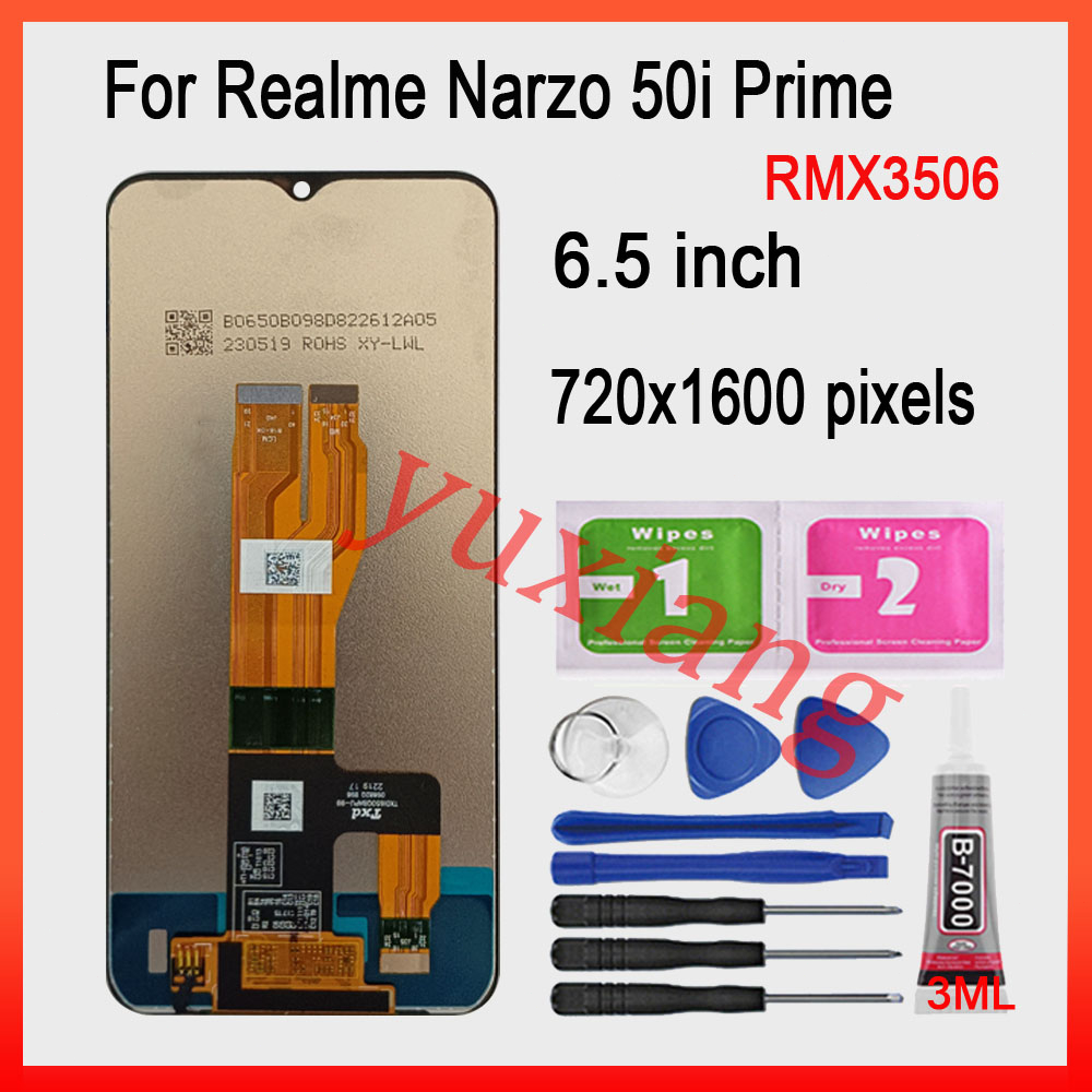 Original Realme Narzo 20/ 30A/ 50/ 50A/ 50A Prime/50i/50i Prime LCD ...