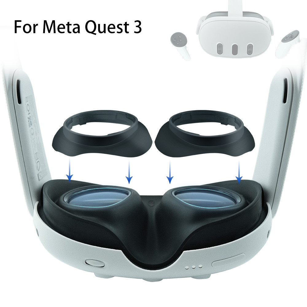 Lens Frame For Meta Quest 3 VR Headset Glasses Eyeglass Frame | Shopee ...