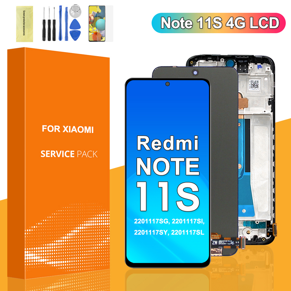 AMOLED For Xiaomi Redmi Note 12S / Note 11S / Poco M4 pro 4G LCD ...