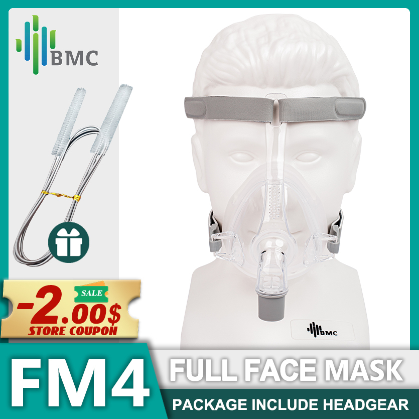 BMC FM4 Full Face CPAP Mask Sleep Apnea Mask For Apnea Snoring Mask ...