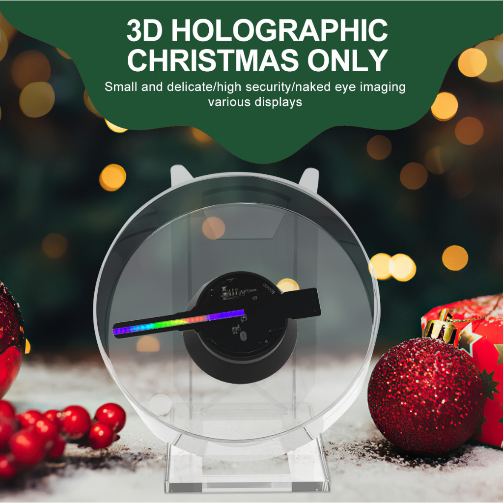 Naked Eye 3d Projector led Display Holographic Advertising Machine ...
