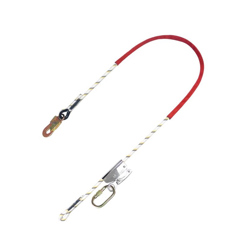 Work Positioning Lanyard for Fall Arrest 12mm Kermentle Rope Steel Rope