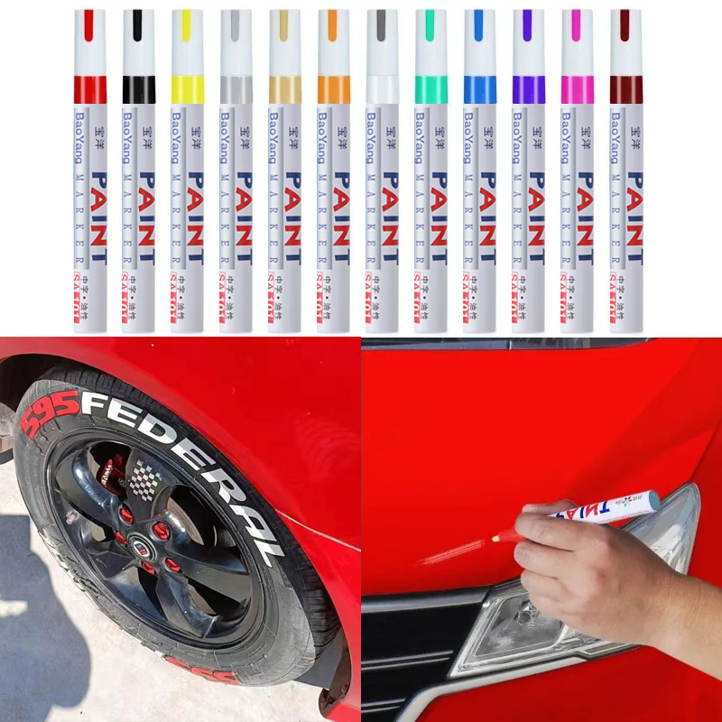 Permanent Vehicle Paint Pen Car Waterproof Tire Ink Marker Pen Car