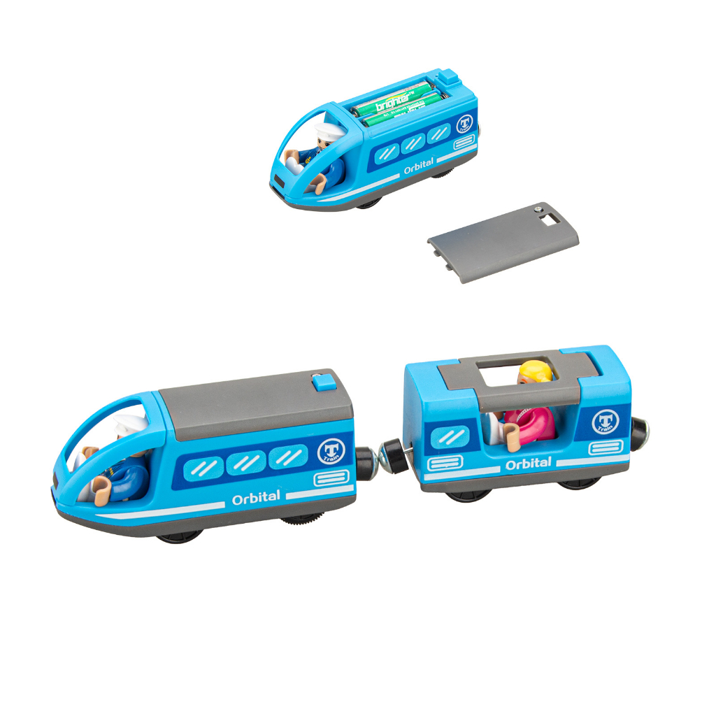 Strong Power Electric Train Toy Sets Fit Wooden Railway Track Shopee