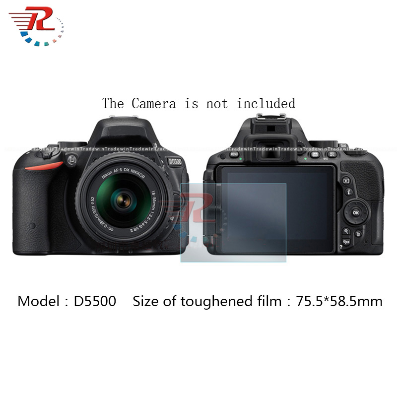 Nikon D5600 D5500 D5300 D5200 D5100 Tempered Glass Screen Protector For  Nikon D5600 D5500 D5300 D5200 D5100