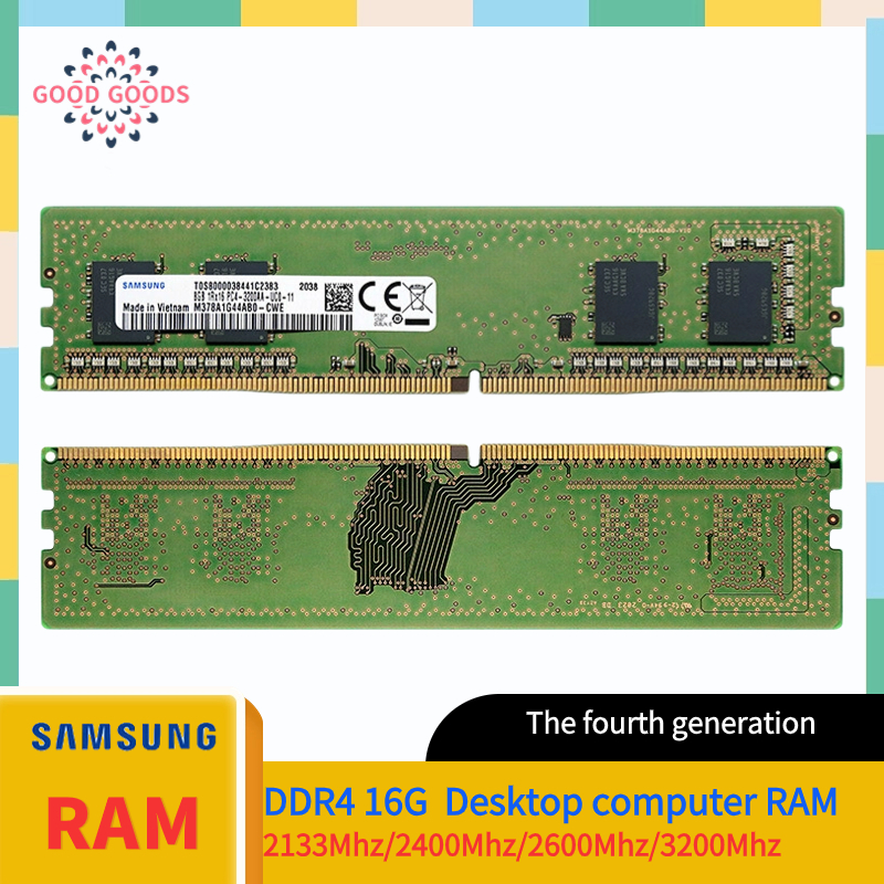Samsung Desktop Computer Memory DDR4 16G 2133Mhz 2400Mhz 2600Mhz ...