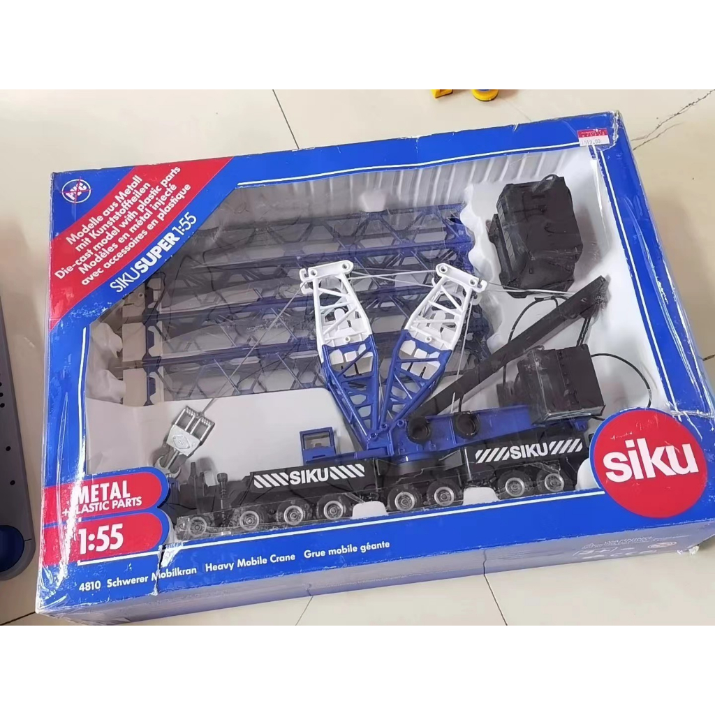 Siku MAN TGA Oplegger met Liebherr Graafmachine 1:87 - Gedetailleerd Schaalmodel | EAN 4006874018475 - Kuiper Koekange