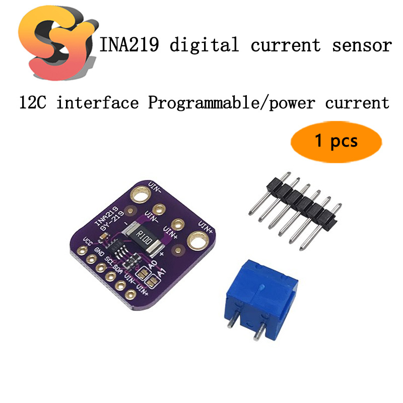 1pcs Purple GYINA219 Digital Current Sensor I2C Interface Programmable