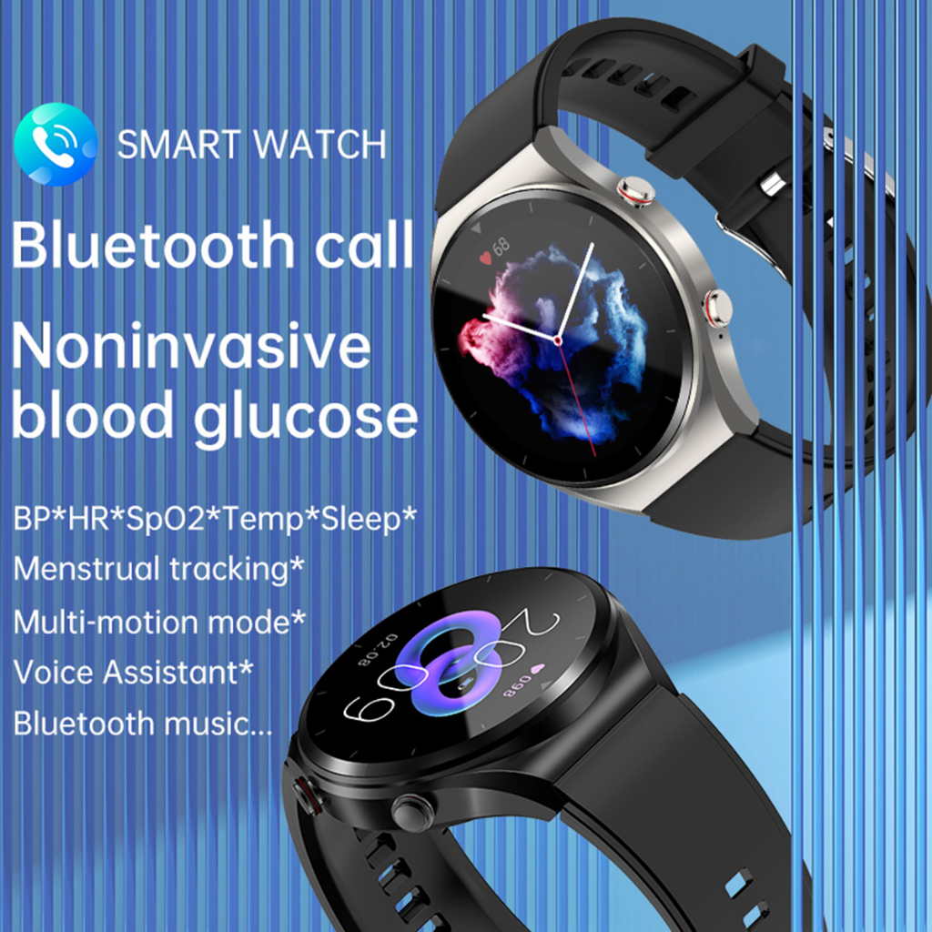 New E091 Blood Glucose Blood Pressure Bluetooth Call Music Playback