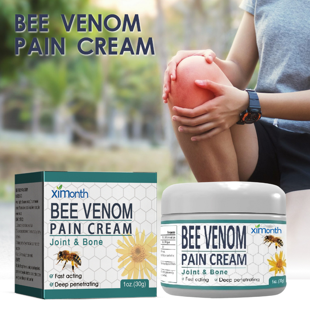 Ximonth Bee Venom Pain Cream Relieves Pain Lumbar Spine, Hand And Foot