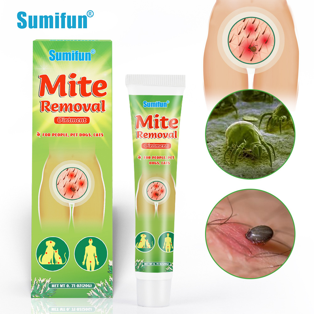 Sumifun Anti Itch Cream Mite Removal Cream Antibacterial Ointment Anti