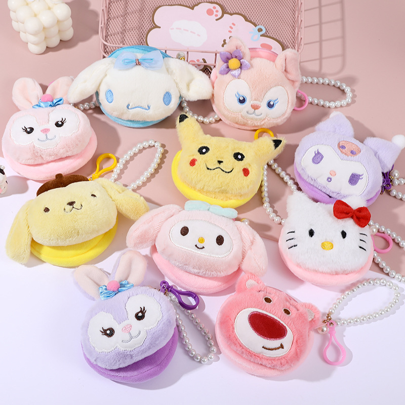 15cm Cinnamoroll Sanrio Melody Pom Pom Purin Linna bell StellaLou Zero ...