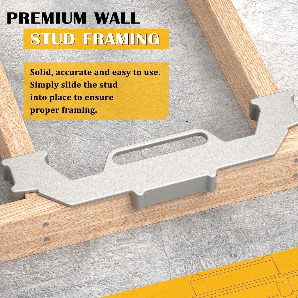On Center Stud Layout Tool 16in Wall Accurate Measurement Framing