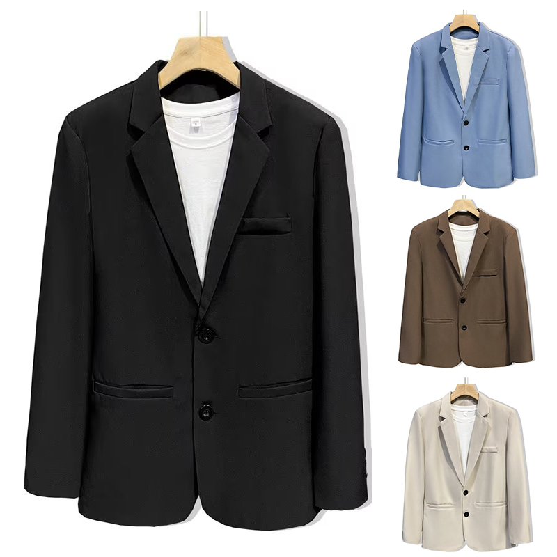 Men's Preferred Blazer Formal Business Outerwear Jacket Korean Suit