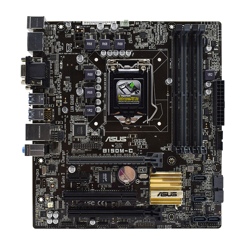 LGA 1511 Motherboard ASUS B150MC/CSM Motherboard kit pice 4.0 Intel