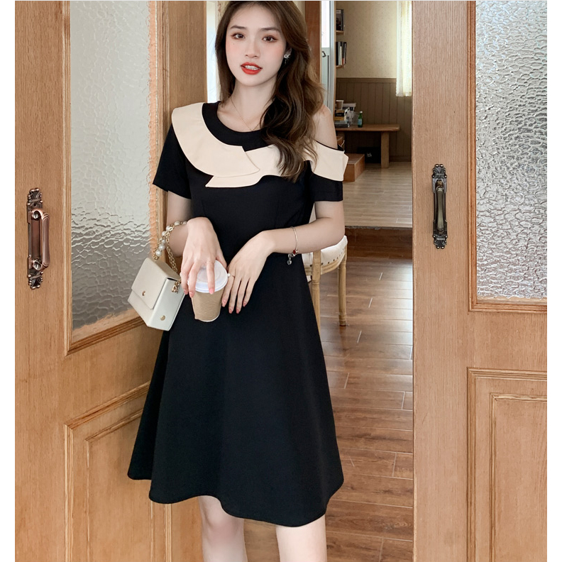 black cocktail dress plus size 3xl summer dress for women casual long  fitted dress korean dress for teens graduation dress formal | Shopee  Philippines