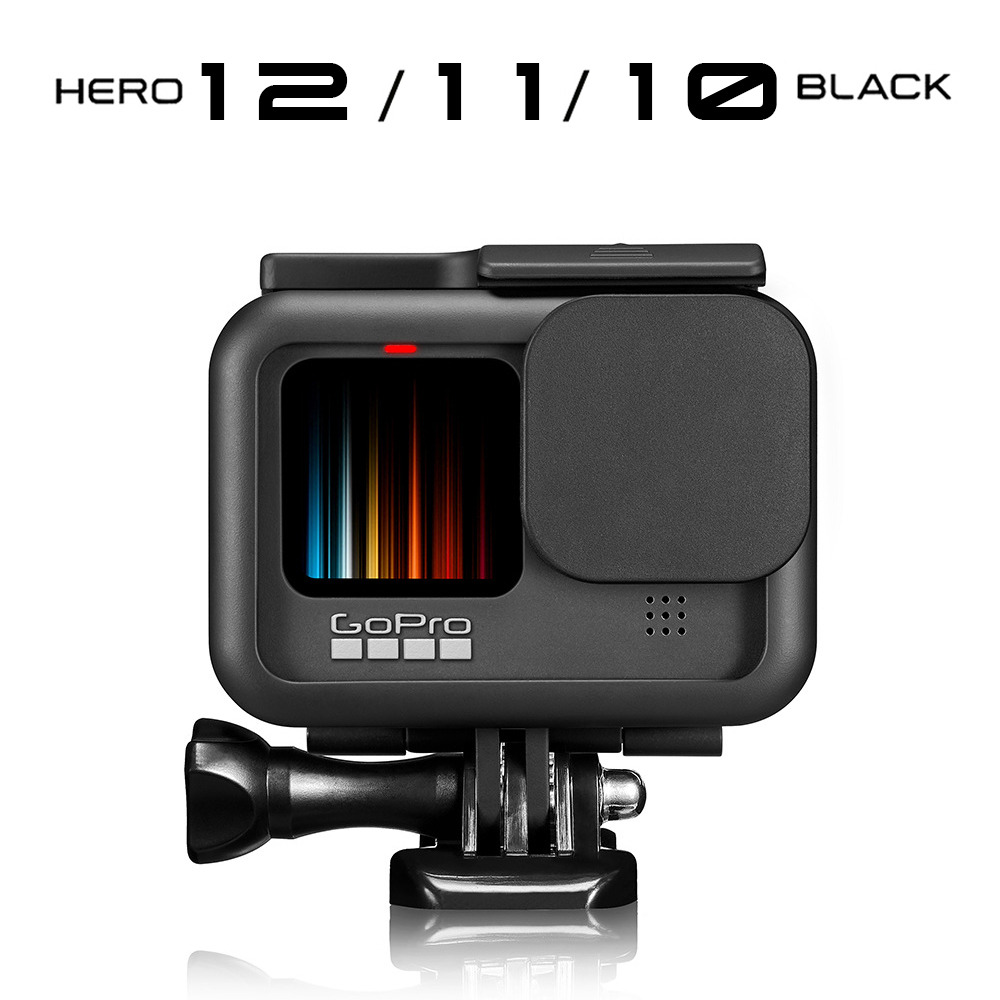 For GoPro Hero 12 11 10 9 Black Protective Border Frame Case Lens Cap