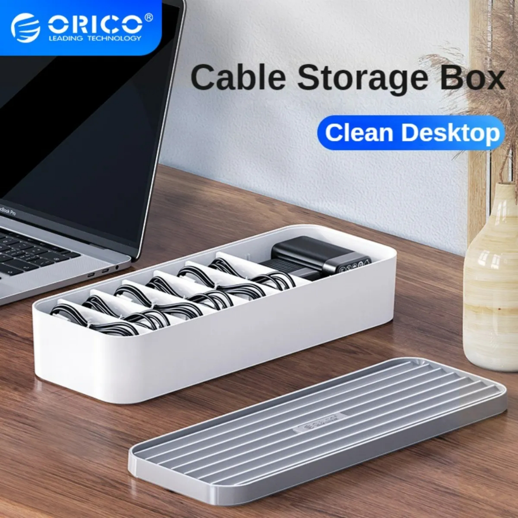 ORICO Data Cable Managemet Box Desktop Storager Charger Headphone ...