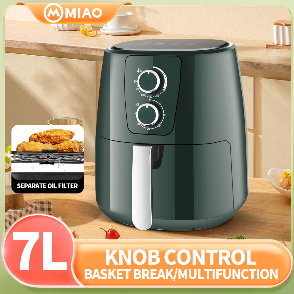 MIAO air fryer oven 7L air fyer oil free home multi function air fryer