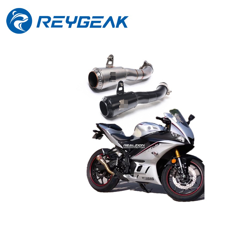 REYGEAK Easy Install Full System Muffler For Akrapovic Yzf R3 v2 Mt03