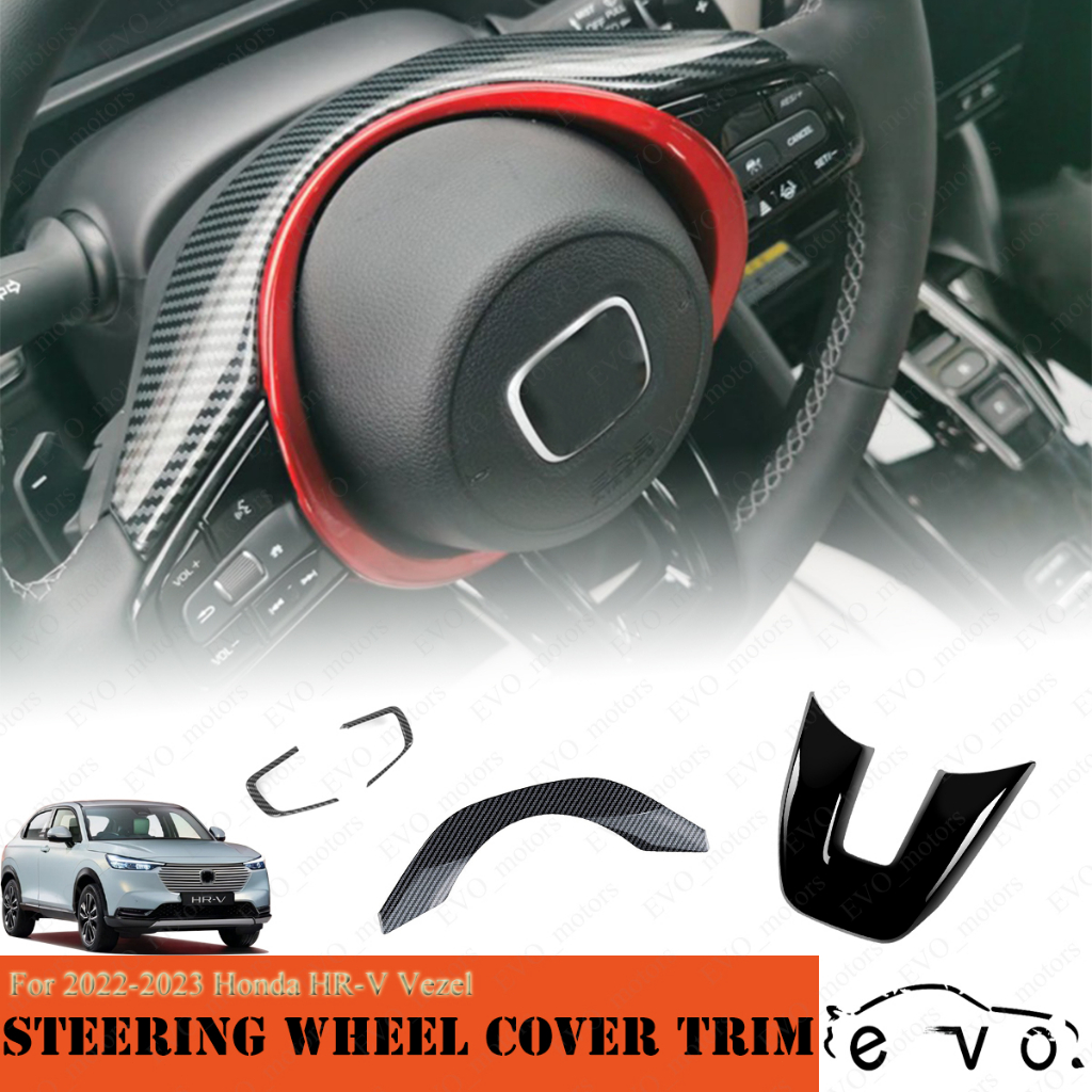 For 2022 2023 Honda HRV HRV Steering Wheel Cover Trim Vezel Steering