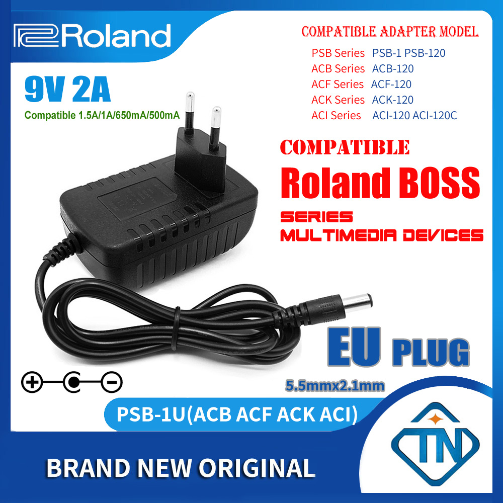 Compatible AC/DC Adapter Replacement for Roland EP-7 II Ep-7mkII