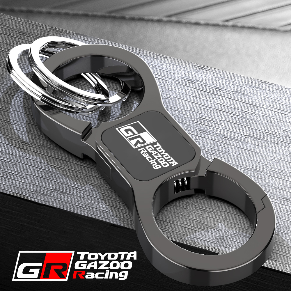 For TOYOTA GAZOO RACING Car keychains GR Keyholder Shopee Philippines
