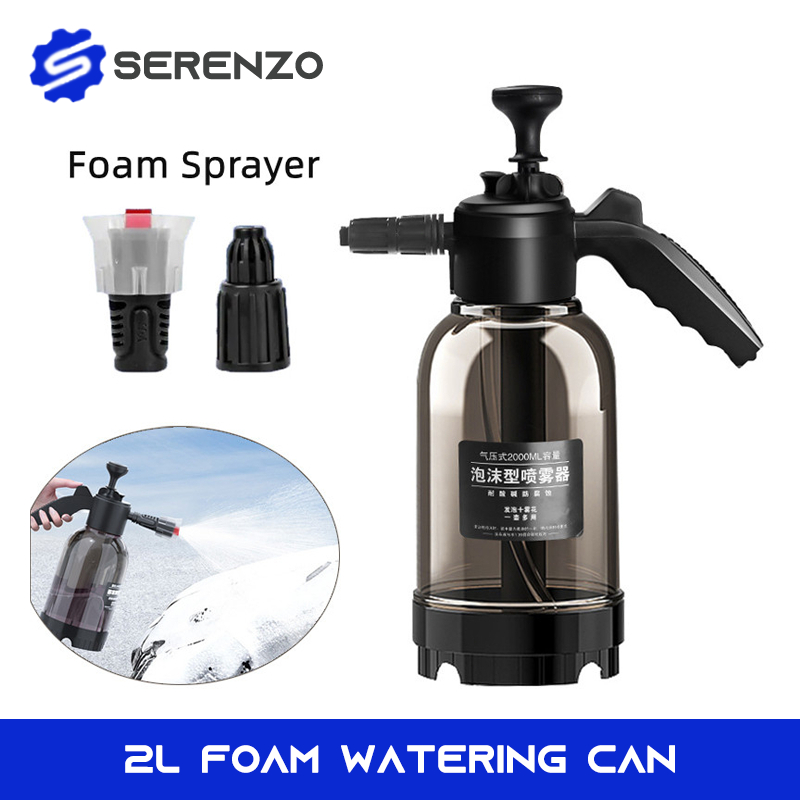 2L Foam Sprayer Car Wash Portable Pressure Washer Power Sprayer Car