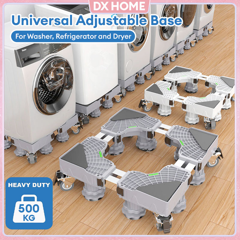 Universal Adjustable Stainless Steel Washing Machine Stand Base ...