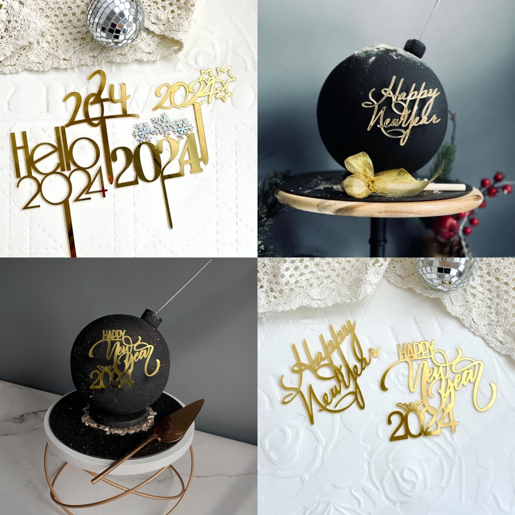 2024 Happy New Year Cake Topper Hello 2024 Acrylic Cake Topper Cheers   Cn 11134207 7r98o Lm5kzec54zs2d2