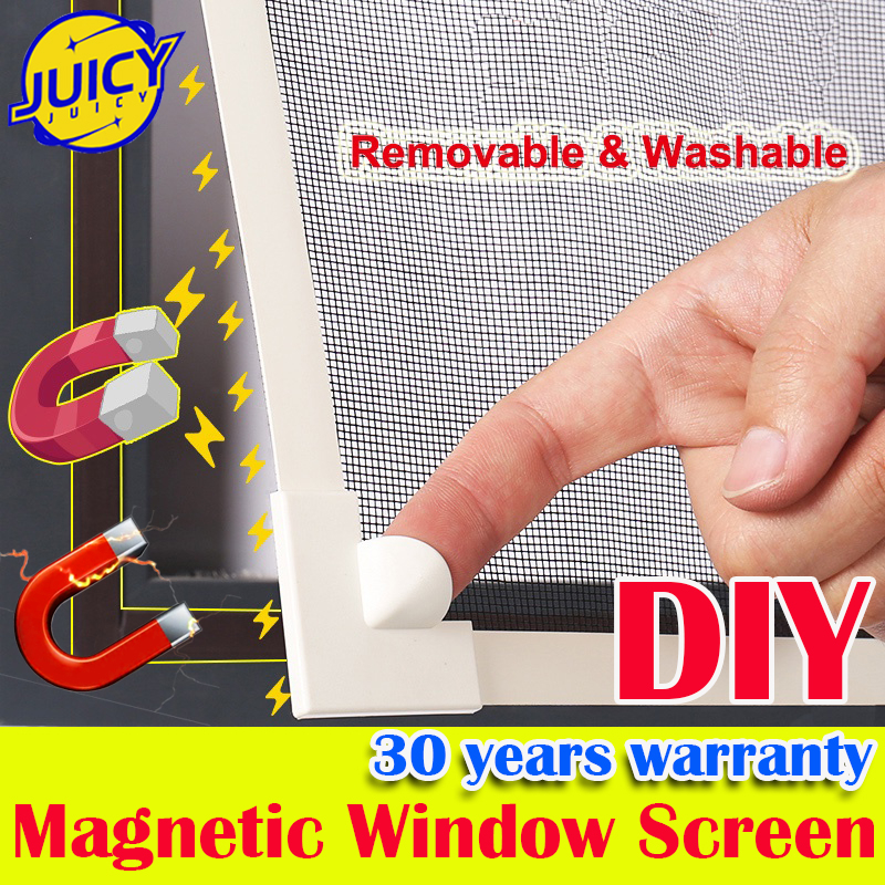 Strong magnetic attraction JUICY Magnetic Window Screen Household ...