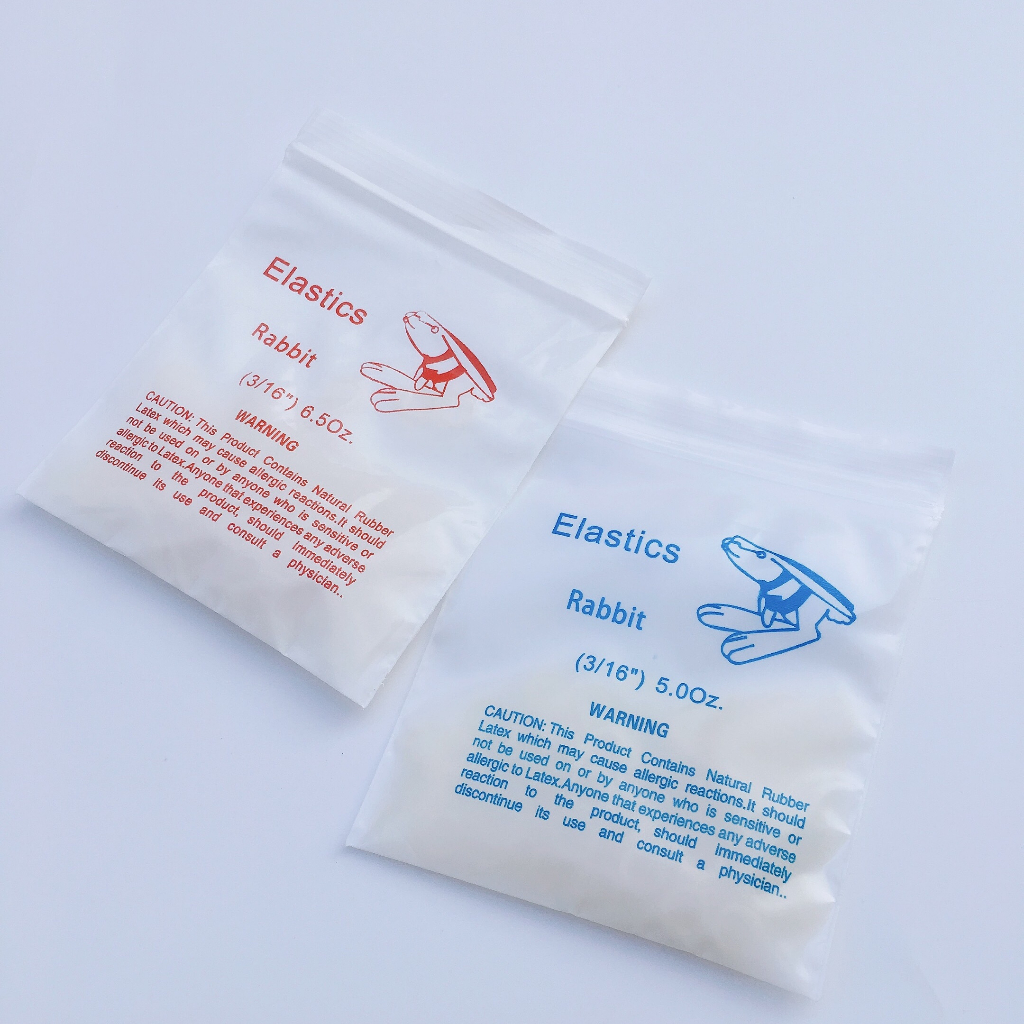 Orthodontic yellow elastic band (Elastics Rabbit 3/16'') Shopee