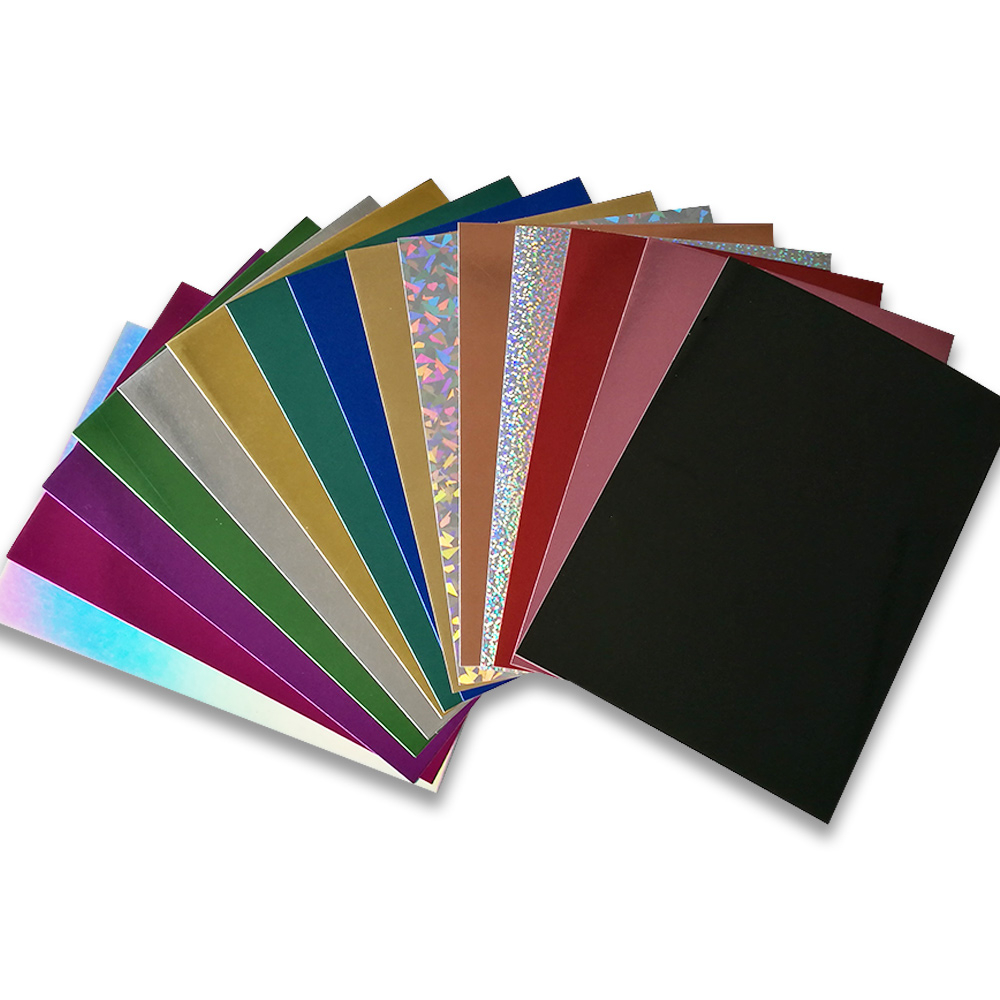 15 Sheets/Pack Multi-color Handcraft Paper 250GSM A4 A5 Size FSC Mirror ...