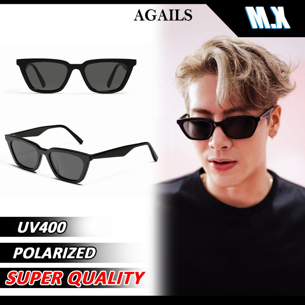 Fashion Korean Sunglasses Anti Uv Cat Eye Aesthetic Shades Eyewear【jackson Wang Style】cm Style