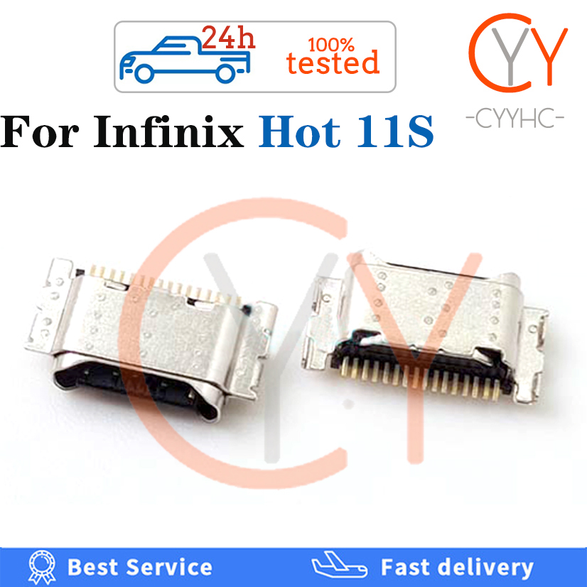 10pcs 50pcs For Infinix Hot 11s 11 Nfc X662 2022 Micro Usb Plug In Charging Charger Port 