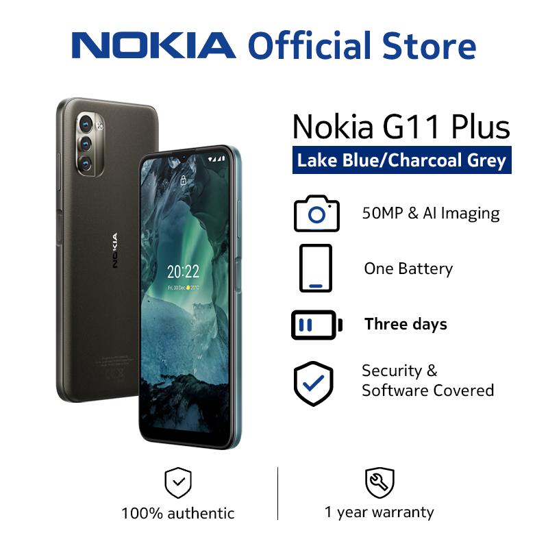 Nokia G11 Plus 4g / 4gb Ram + 64gb Rom 3 Day Battery Life 50 Mp Ai ...