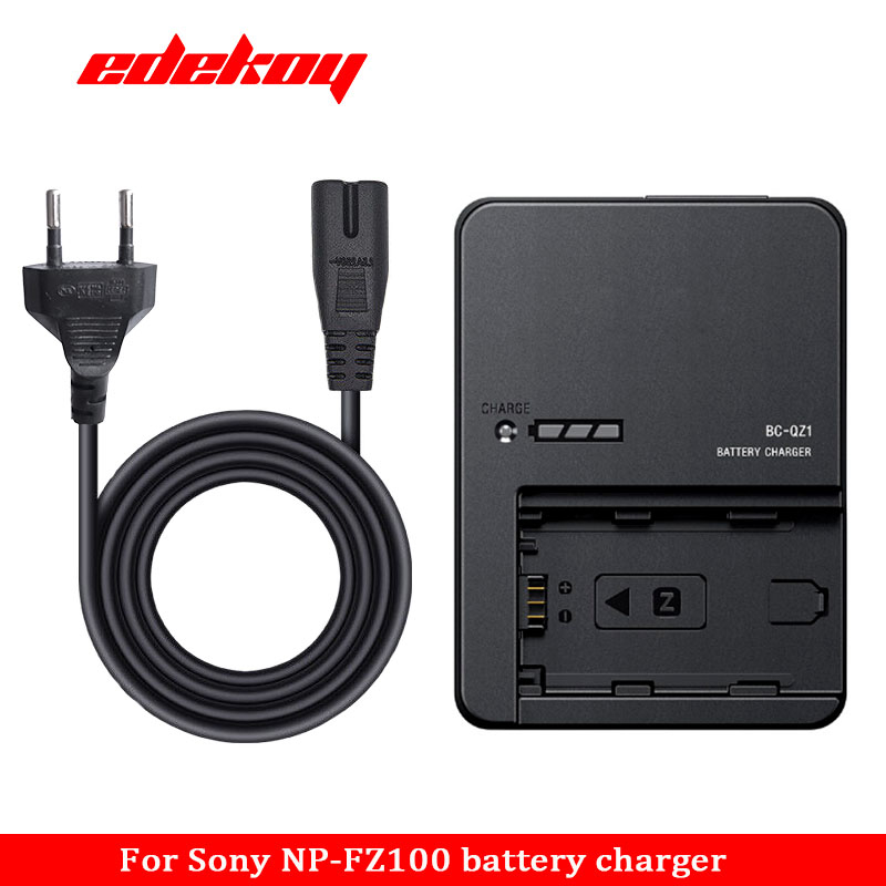 Wasabi Power Battery Charger For Sony NP-FZ100, BC-QZ1 And Sony FX3, A1, A9, A9 II