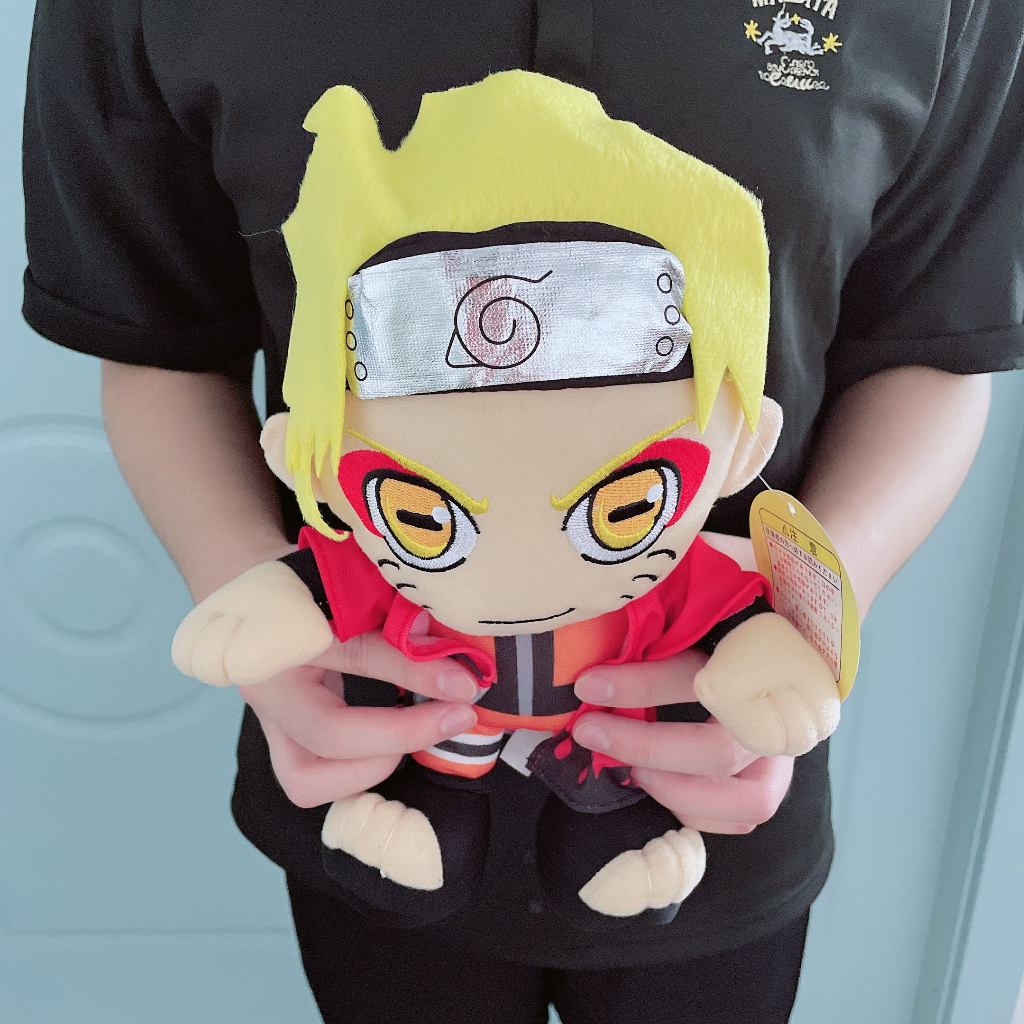 34cm Naruto Plush Toys Naruto Uzumaki Hatake Kakashi Cartoon Cute Anime
