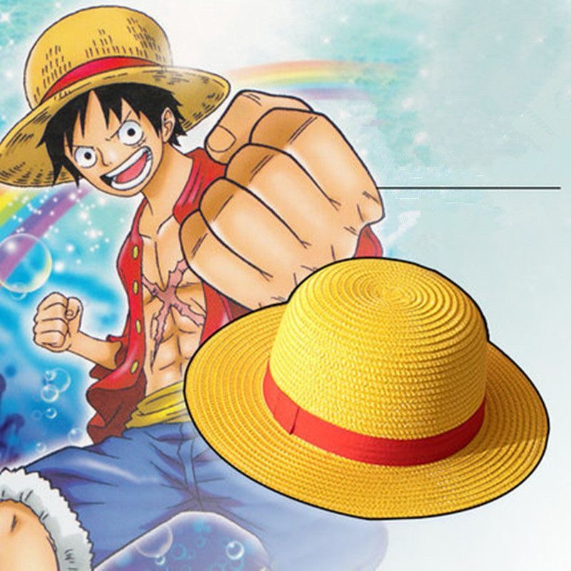 One Piece Luffy Anime Brimless Beanie Hats, Cartoon Hip Hop