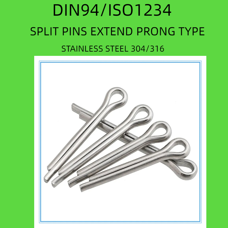Split Pins Cotter Pins Din94 Iso1234 Diameter 63mm 80mm 304 Stainless Steel Plain Shopee 